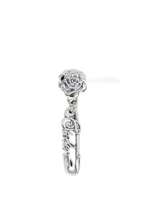 Stolen Girlfriends Club rose-pin earrings - Silver