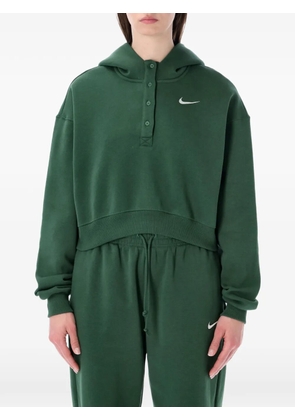 Nike half-button hoodie - Green