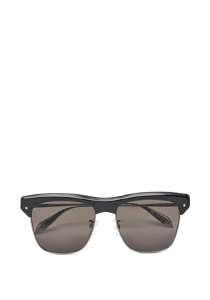 Alexander McQueen Pre-Owned square-frame sunglasses - Black