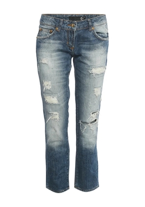 Just Cavalli five-pockets distressed jeans - Blue