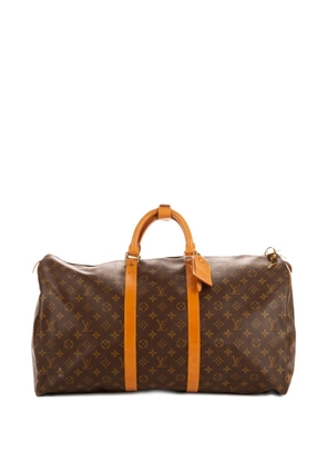 Louis Vuitton Pre-Owned Keepall 55 Monogram holdall - Brown