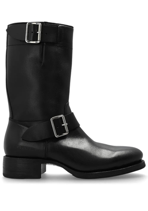 DSQUARED2 buckled leather boots - Black