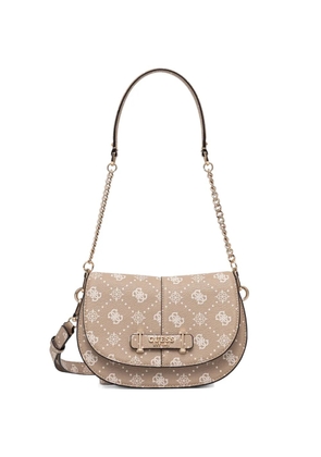 GUESS USA Carrie patterned cross-body bag - Neutrals