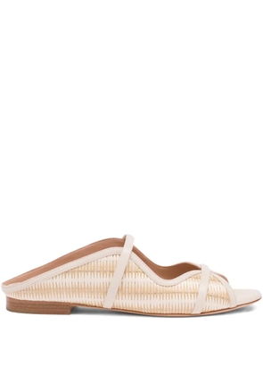 Malone Souliers Norah stripe-detail sandals - Neutrals