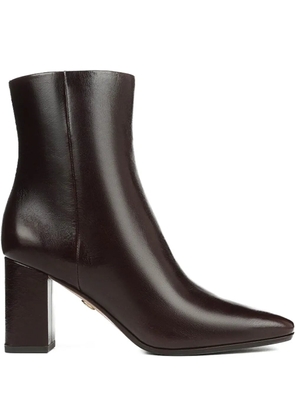 Veronica Beard Cera block-heel ankle boots - Brown