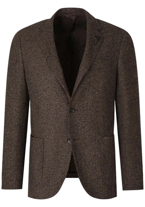 Lardini single-breasted blazer - Brown