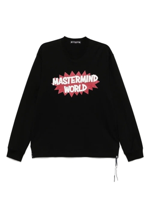 Mastermind World logo-printed t-shirt - Black