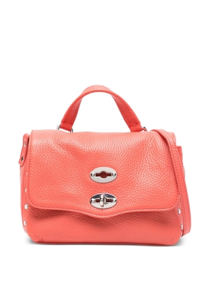 Zanellato baby Postina® studded top-handle cross body bag - Orange