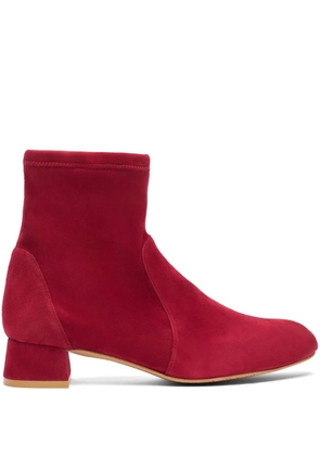 Stuart Weitzman Grace sock boots - Red