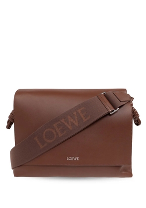 LOEWE Flamenco leather messenger bag - Brown