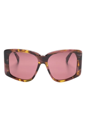 Max Mara Eyewear square-frame sunglasses - Brown