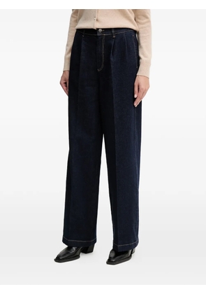 OUI pleated denim jeans - Blue