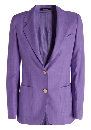 Tagliatore single-breasted blazer - Purple