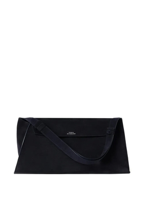 Studio Nicholson Shiboru suede shoulder bag - Blue