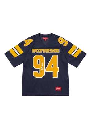 Supreme Sequin Football jersey T-shirt - Blue