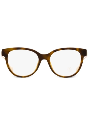Moncler Eyewear Pantos cat-eye frame glasses - Brown