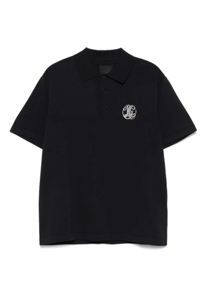 Givenchy logo-jacquard polo shirt - Blue