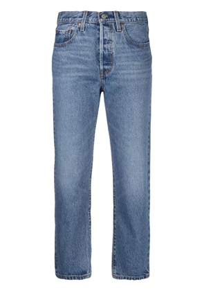 Levi's 501® cropped straight-leg jeans - Blue