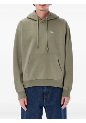 Obey front-pocket hoodie - Green