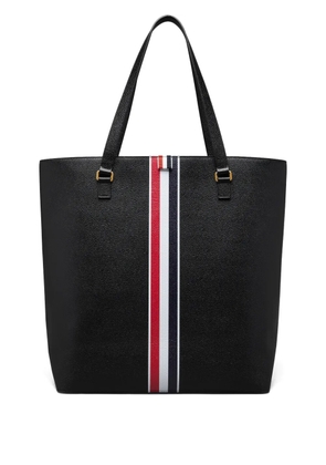 Thom Browne RWB-stripe tote bag - Black