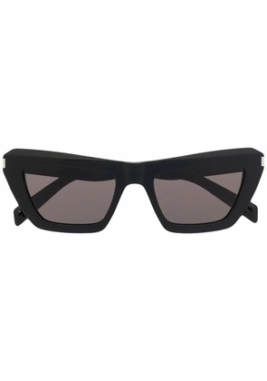 Saint Laurent Eyewear tinted-lenses oversize-frame sunglasses - Black