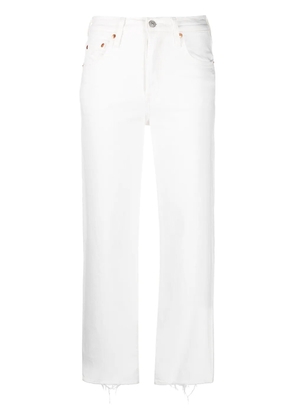Levi's high waisted straight jeans - Neutrals