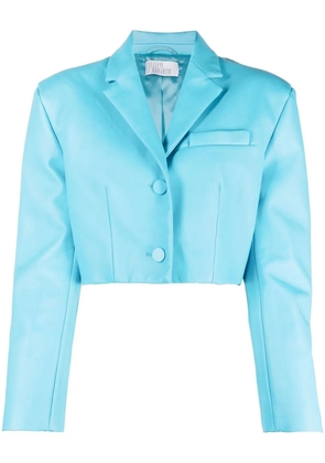 Giuseppe Di Morabito single-breasted cropped blazer - Blue