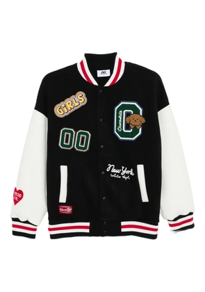 CHOCOOLATE logo-embroidered jacket - Black