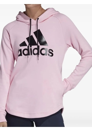 adidas Stadium Badge of Sport 'Pink' hoodie