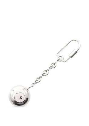 Loewe Pre-Owned 2020s Anagram keyring - Silver