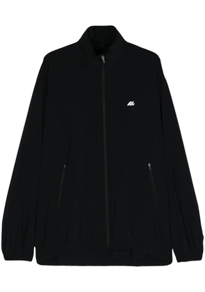 Balenciaga logo-print track jacket - Black