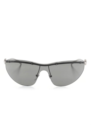 Gucci Eyewear shield-frame sunglasses - Silver