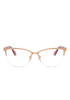Versace Eyewear square-frame glasses - Pink