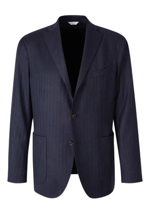 Boglioli button blazer - Blue