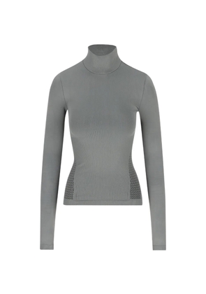 FENDI monogram turtleneck top - Grey