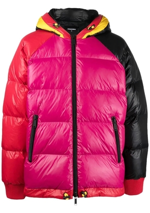 DSQUARED2 Kaban logo-print padded jacket