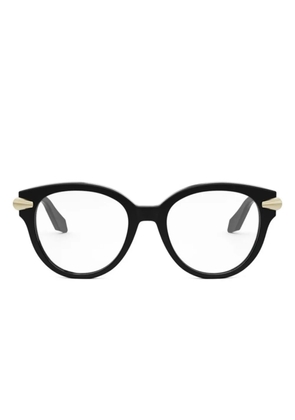 Bvlgari round-frame glasses - Black
