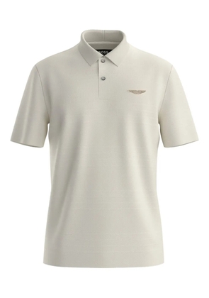 BOSS logo polo shirt - Neutrals