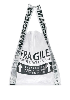 Maison Margiela Fragile shopper tote - Black