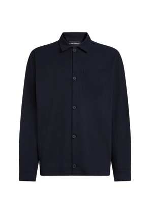 Karl Lagerfeld ikon pocket jersey shirt - Blue