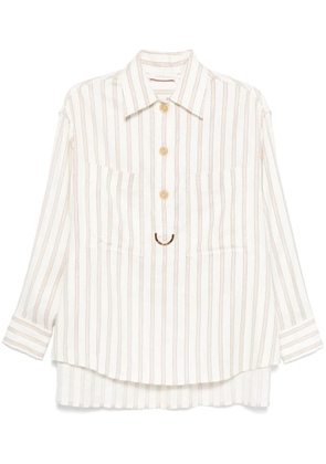 ZIMMERMANN striped blouse - Neutrals