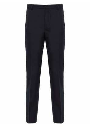 Prada pressed-crease tailored trousers - Blue