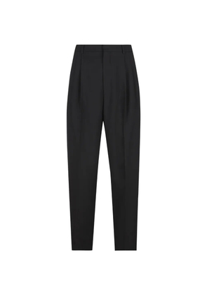 Saint Laurent slim-fit wool trousers - Black