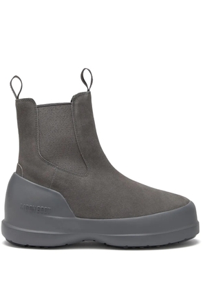 Moon Boot Luna logo-print boots - Grey
