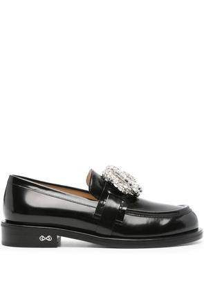 MACH & MACH Galaxy loafers - Black