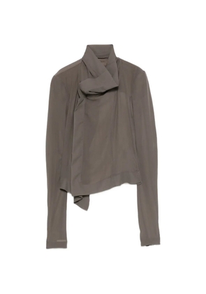 Rick Owens Classic Biker jacket - Brown