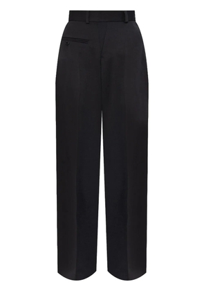 MM6 Maison Margiela single-stitch logo tailored trousers - Black
