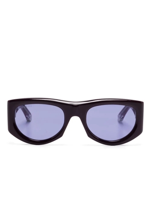 Gucci Eyewear rectangle-frame sunglasses - Purple