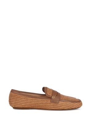 Gianvito Rossi penny-slot loafers - Neutrals