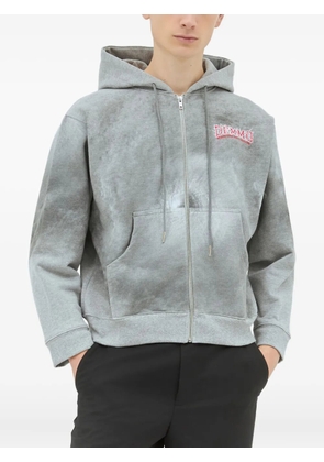 DEMON Hurricane zip-up hoodie - Grey